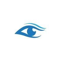 Eye Care vector logo design