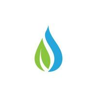 water drop Logo Template vector