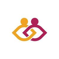 Community, network and social icon vector