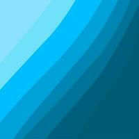 Abstract blue wave vector background in flat design style. Abstract Water Wave design