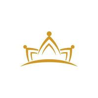 Crown Logo Template vector icon