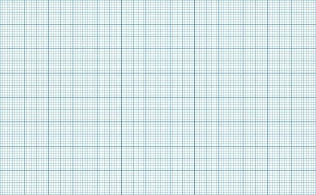 Millimeter grid. Square graph paper background. Seamless pattern. Vector illustration