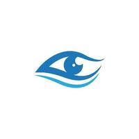 Eye Care vector logo design