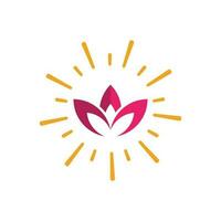 Beauty Vector lotus icon