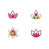 Beauty Vector lotus icon