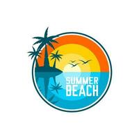 SUMMER BEACH VECTOR