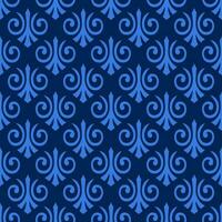 Vector seamless pattern, filigree background.