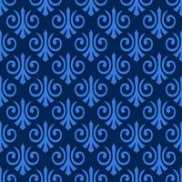 Vector seamless pattern, filigree background.