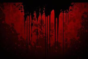 Distressed and Dirty Red and Black Background. horror background. photo