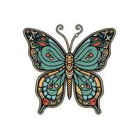 mariposa logo marca diseño es elegante y sofisticado, Perfecto para marcas ese querer a escaparate su belleza y transformación. vector
