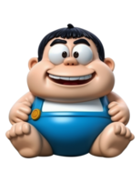 Doraemon cartoon isolated in white png