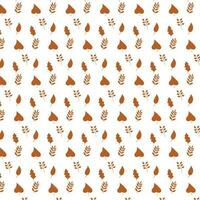 Background with leaves. vector