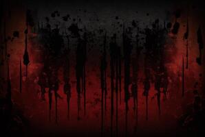 Distressed and Dirty Red and Black Background. horror background. photo