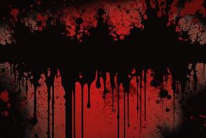 Distressed and Dirty Red and Black Background. horror background. photo