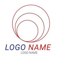 circle vector logo design
