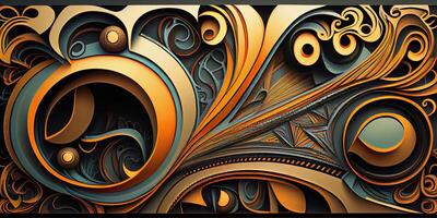 Decorative abstract colored background. photo