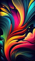 Abstract watercolor color background. photo
