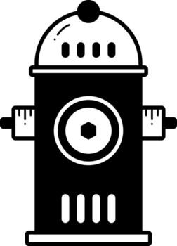 sólido icono para fuego vector