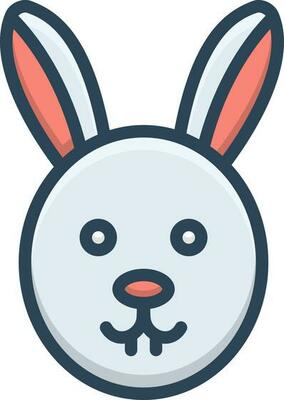color icon for rabbit