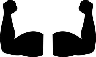 solid icon for robust vector