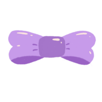 mignonne violet ruban png