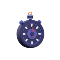 chronomètre icône 3d png