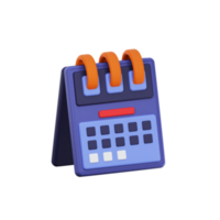 Calander 3d Icon png