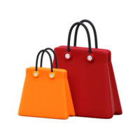 Shopping Bag 3d Icon png