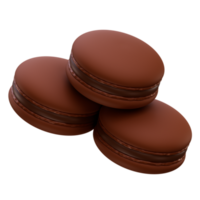 Chocolat macarons icône png