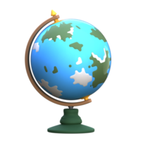 globo 3d icono png