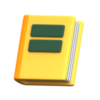 icono de libro 3d png