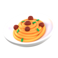 spaghetti 3d icoon png