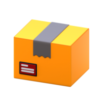 Package 3d Icon png