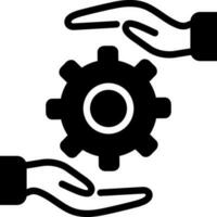 solid icon for practical vector