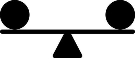 solid icon for equal vector