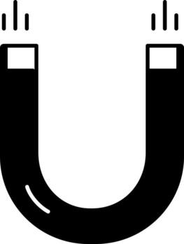 sólido icono para atracción vector