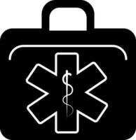 solid icon for ems vector