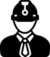 solid icon for construction vector