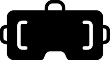 solid icon for virtual vector
