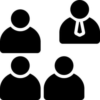 solid icon for exclude vector