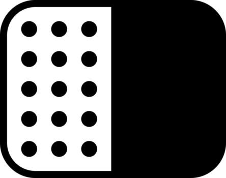 solid icon for background vector