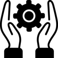 sólido icono para práctico vector