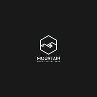 mountain logo vector