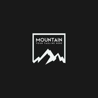 mountain logo vector