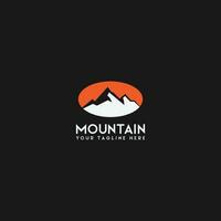 mountain logo vector