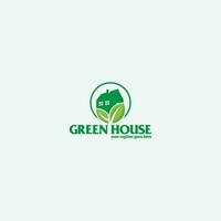 green house logo vector