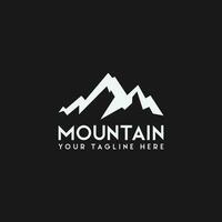 vector logo de montaña