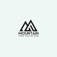 mountain logo vector