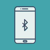 Bluetooth Connectivity Vector Icon