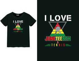 Juneteenth 2023 t-shirt design vector